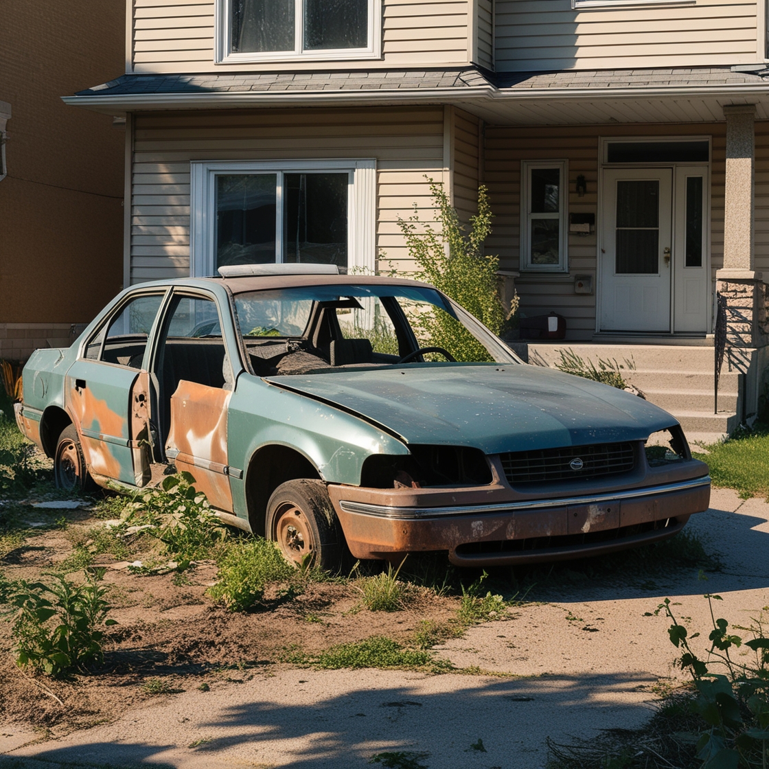 old scrap car kingston ontario